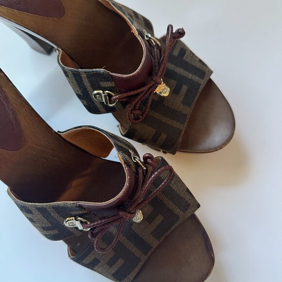 Fendi Clog Sandal - Picture 5 of 11